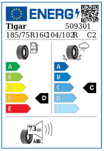 Anvelopa iarna 185/75/16C Tigar CS Winter 104/102R