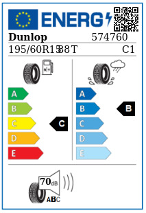 Anvelopa iarna 195/60/15 Dunlop WinterResponse2 88T