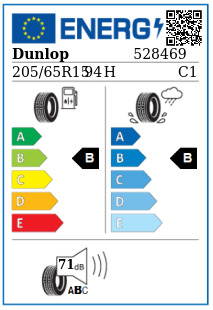 Anvelopa vara 205/65/15 Dunlop BluResponse 94H