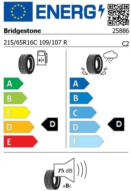 Anvelopa iarna 215/65/16C Bridgestone W995 XL 109/107R
