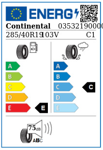 Anvelopa iarna 285/40/19 Continental TS830 P 103V