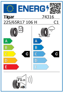 Anvelopa vara 225/65/17 Tigar SummerSuv XL 106H