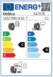 Anvelopa vara 165/70/14 Debica Passio2 81T