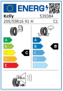 Anvelopa vara 205/55/16 Kelly HP - made by GoodYear 91H