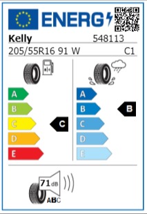 Anvelopa vara 205/55/16 Kelly UHP - made by GoodYear 91W