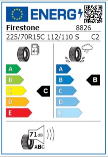 Anvelopa vara 225/70/15C Firestone Vanhawk 2 112/110S