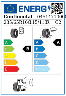 Anvelopa all seasons 235/65/16C Continental VancoFourSeason 115/113R