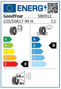 Anvelopa vara 235/55/17 GoodYear EfficientGripSuv 99H