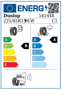 Anvelopa vara 225/45/19 Dunlop SP Maxx RT XL 96W