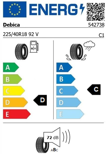 Anvelopa iarna 225/40/18 Debica FrigoHP2 92V
