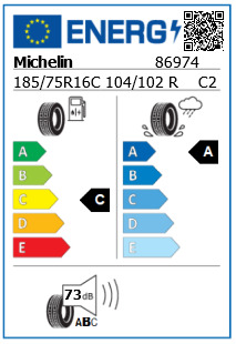 Anvelopa all seasons 185/75/16C Michelin Agilis CrossClimate M+S 104/102R