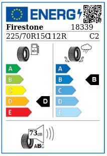 Anvelopa iarna 225/70/15C Firestone VanhawkWinter2 112R