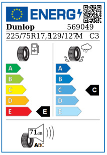 Anvelopa directie 225/75/17,5 Dunlop SP346 129/127M