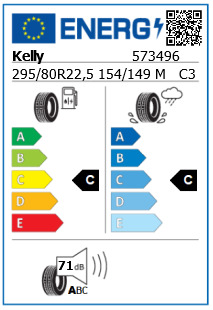 Anvelopa directie 295/80/22,5 Kelly Armorsteel KSM2 (MS) - made by GoodYear 154/149M