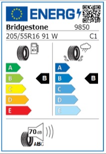 Anvelopa vara 205/55/16 Bridgestone T005 RunOnFlat 91W