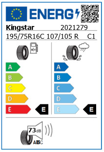 Anvelopa iarna 195/75/16C Kingstar W410 - by Hankook 107/105R