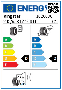 Anvelopa iarna 235/65/17 Kingstar SW40 XL - by Hankook 108H