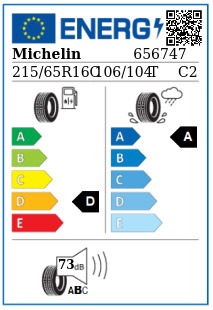 Anvelopa all seasons 215/65/16C Michelin Agilis CrossClimate M+S 106/104T