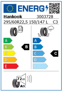 Anvelopa tractiune 295/60/22,5 Hankook DL20W 150/147L