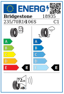 Anvelopa iarna 235/70/16 Bridgestone DM-V3 106S