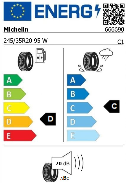 Anvelopa iarna 245/35/20 Michelin PilotAlpinPA4 XL 95W