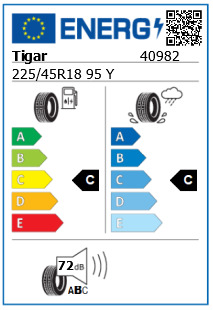 Anvelopa vara 225/45/18 Tigar UltraHighPerformance XL 95Y