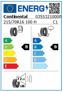 Anvelopa all seasons 215/70/16 Continental AllSeasons Contact 100H