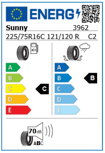 Anvelopa vara 225/75/16C Sunny NL106 121/120R