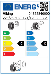 Anvelopa vara 225/75/16C Viking TransTech NewGen 121/120R