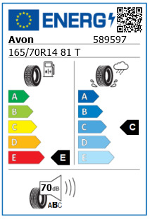 Anvelopa iarna 165/70/14 Avon WT7 Snow - made by Goodyear 81T