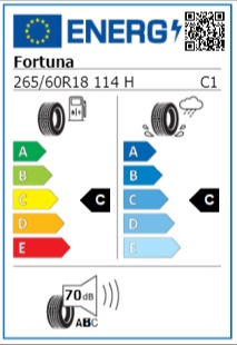 Anvelopa iarna 265/60/18 Fortuna Winter Suv XL 114H