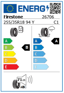 Anvelopa vara 255/35/18 Firestone Roadhawk2 XL 94Y