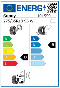 Anvelopa vara 275/35/19 Sunny NA302 RunOnFlat 96W