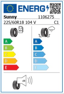 Anvelopa all seasons 225/60/18 Sunny NC501 XL 104V