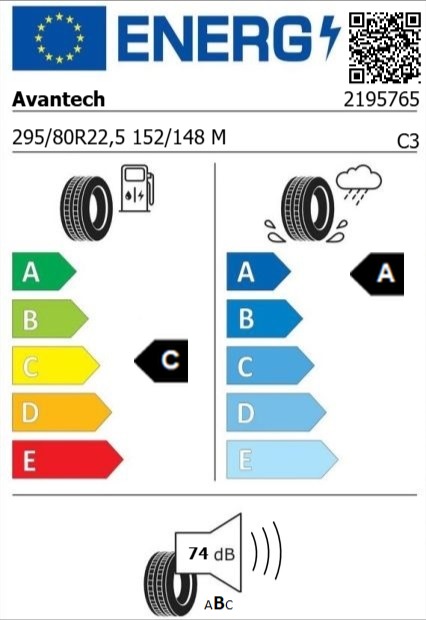 Anvelopa tractiune 295/80/22,5 Avantech DRR1000 152/148M
