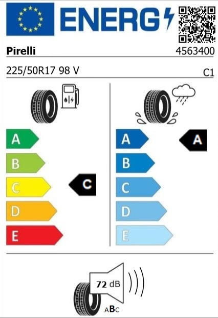 Anvelopa iarna 225/50/17 Pirelli WinterCinturato3 XL 98V