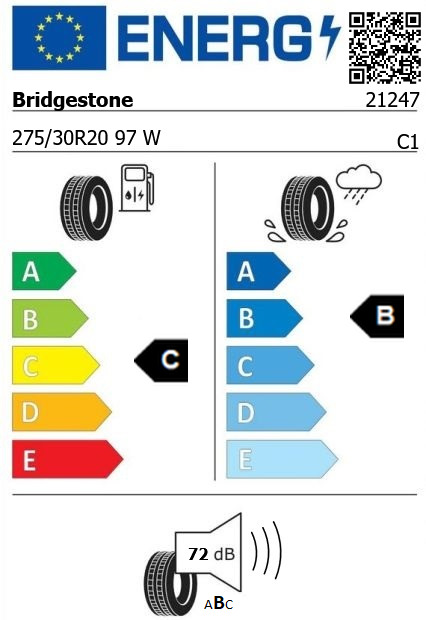 Anvelopa iarna 275/30/20 Bridgestone Blizzak6 XL 97W
