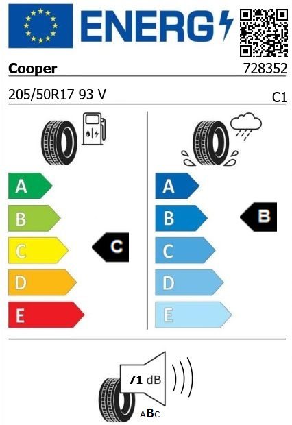 Anvelopa iarna 205/50/17 Cooper Winter XL 93V