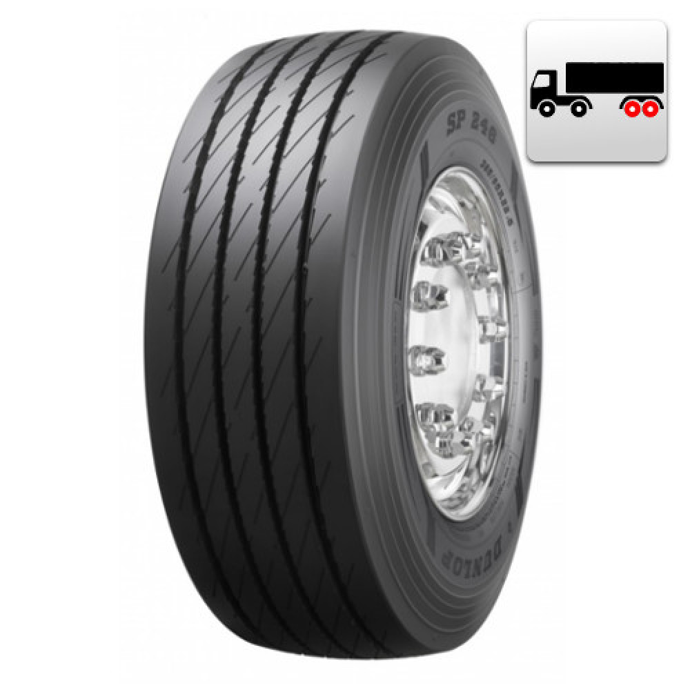 Anvelopa trailer 215/75/17,5 Dunlop SP246 (MS) 136/134J