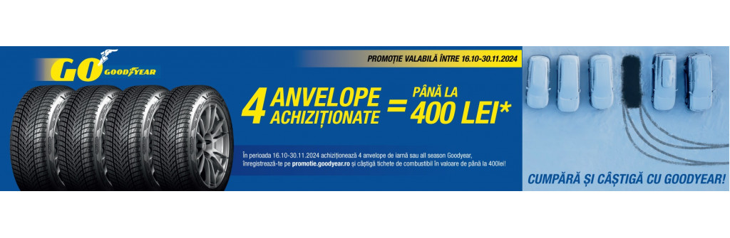 Promotie anvelope GOODYEAR