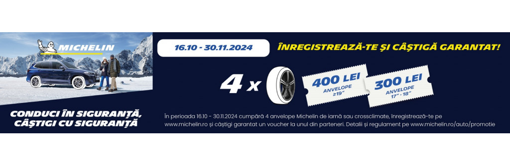 Promotie anvelope MICHELIN