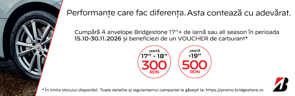 Promotie anvelope BRIDGESTONE iarna si all seasons