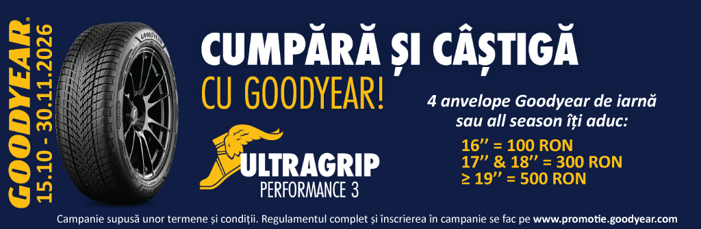 Promotie anvelope GOODYEAR iarna si all seasons